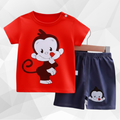 Red Monkey T-Shirt Set