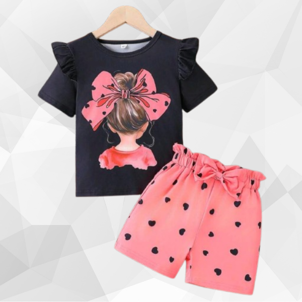 Sea Green Girl T-Shirt Set