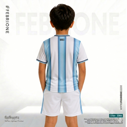 Argentina FIFA Kids Jersey and Pant– Premium