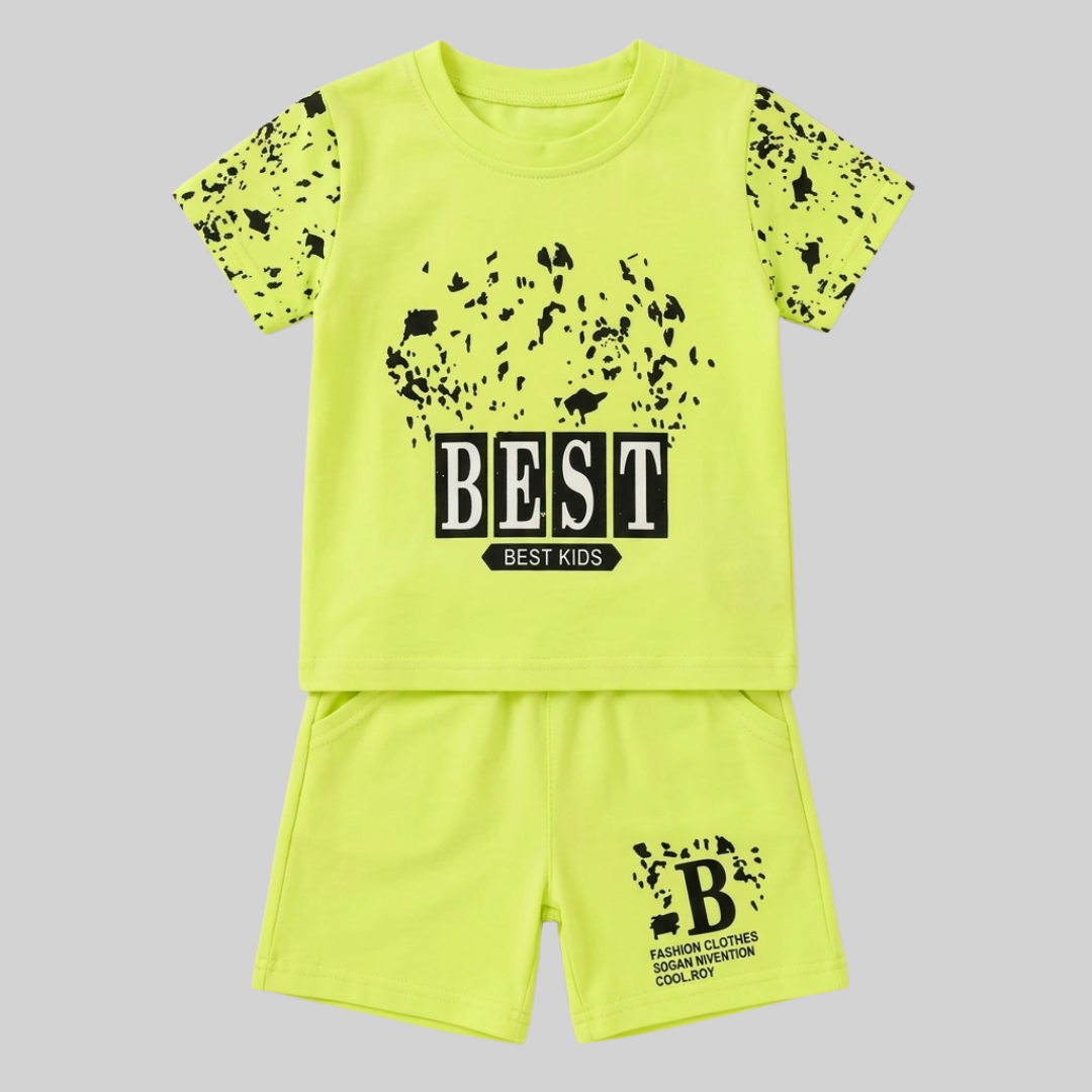 Green Best T-Shirt Set