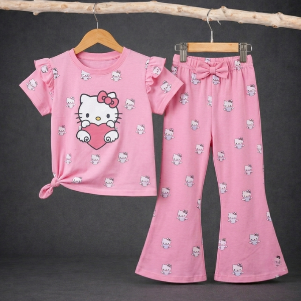 Half Sleeve with Long Pant