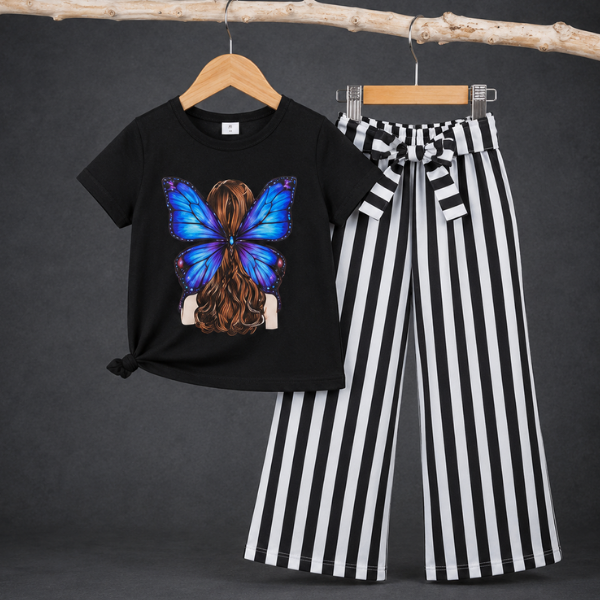 Half Sleeve with Long Pant