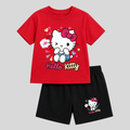 Hello Kitty Red T-Shirt Set