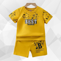 Yellow BEST T-Shirt Set