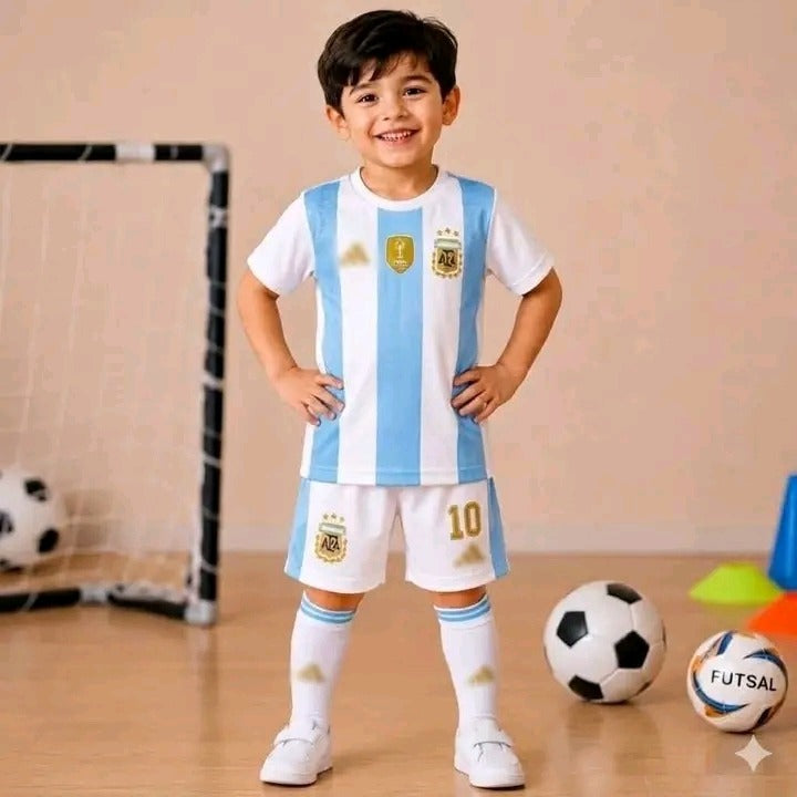 Argentina FIFA Kids Jersey and Pant– Premium