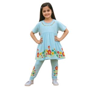 Tunic and Leggings Set (Sky Blue)
