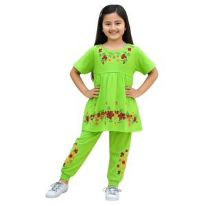 Tunic and Leggings Set (Lime Green)