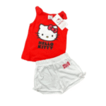 Red Kitty T-Shirt Set